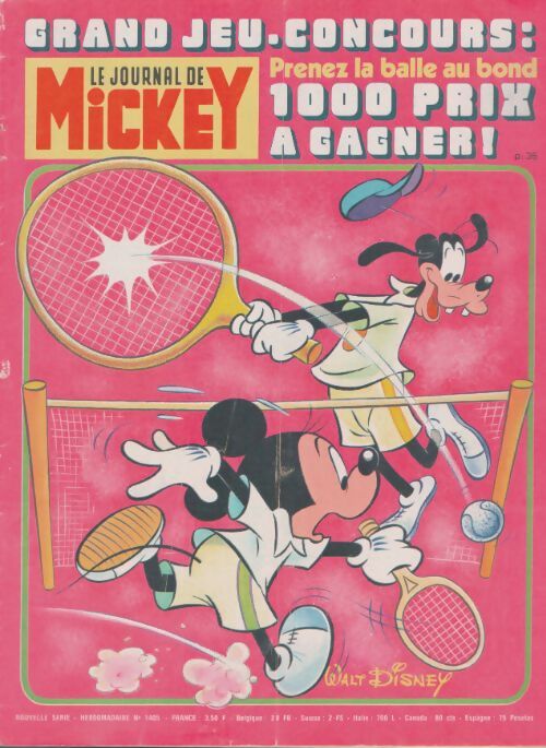 Livrenpoche : Le journal de Mickey n°1405 : Prenez la balle au bond - Collectif - Livre