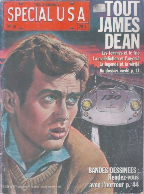 Livrenpoche : Spécial USA (this is america) n°16 : Tout James Dean - Collectif - Livre