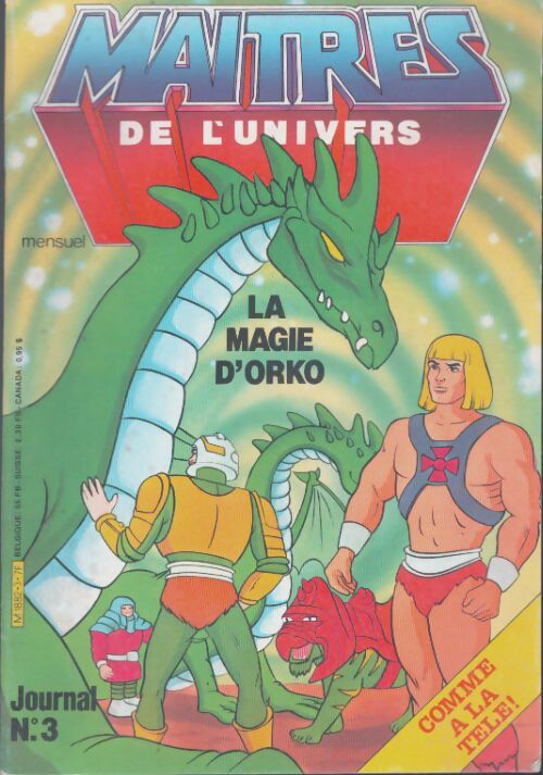 Livrenpoche : Maîtres de l'univers n°3 : La magie d'Orko - Collectif - Livre