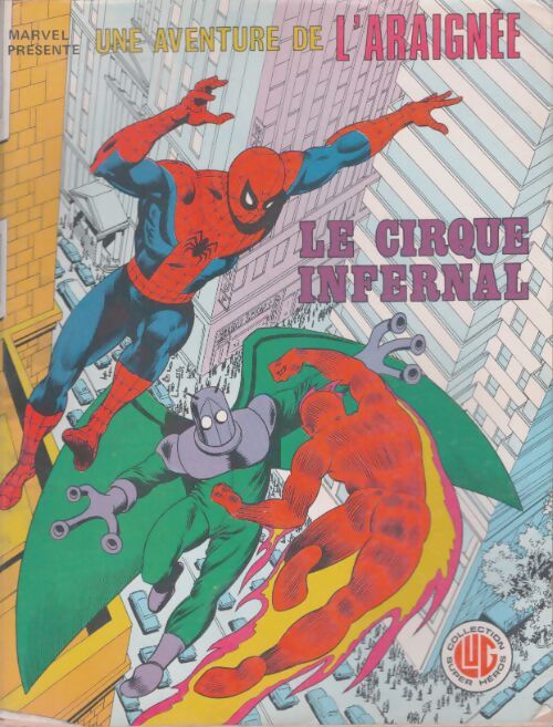 Livrenpoche : L'Araignée n°5 : Le cirque infernal - Collectif - Livre