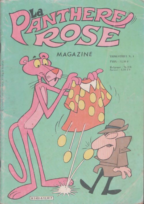 Livrenpoche : La panthère rose n°4 - Collectif - Livre