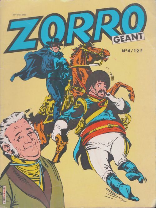 Livrenpoche : Zorro géant n°4 - Collectif - Livre