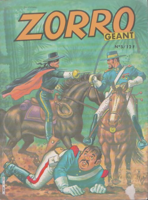 Livrenpoche : Zorro géant n°5 - Collectif - Livre