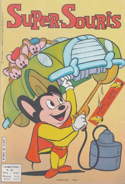 Livrenpoche : Super-souris n°38 - Collectif - Livre