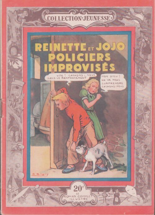 Livrenpoche : Reinette et jojo policier improvises - Brigitte Ally - Livre
