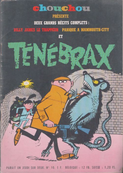 Livrenpoche : Chouchou n°10 : Ténébrax - Collectif - Livre