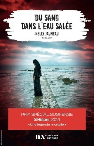 Livrenpoche : Du Sang dans l'eau salée - Prix Spécial Suspense 2023 - Nelly Jauneau - Livre