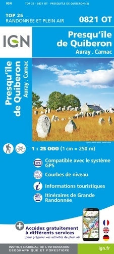 Livrenpoche : 0821OT - Presqu'ile de Quiberon - Collectif - Livre