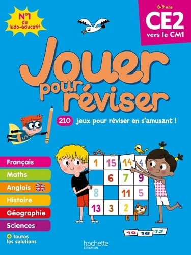 Livrenpoche : Jouer pour réviser - Du CE2 au CM1 - Cahier de vacances 2024 - Collectif - Livre