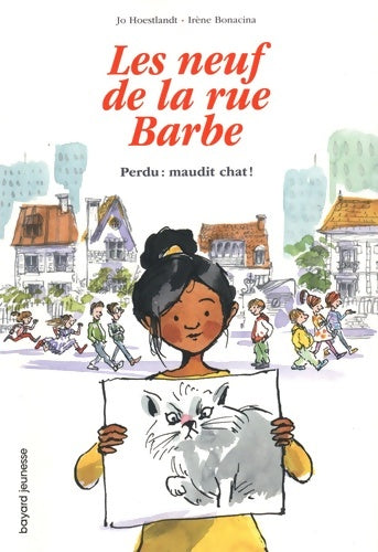 Livrenpoche : Les 9 de la rue Barbe Tome I : Perdu : maudit chat ! - Jo Hoestlandt - Livre