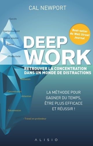 Livrenpoche : Deep work : Retrouver la concentration dans un monde de distractions - Cal Newport - Livre