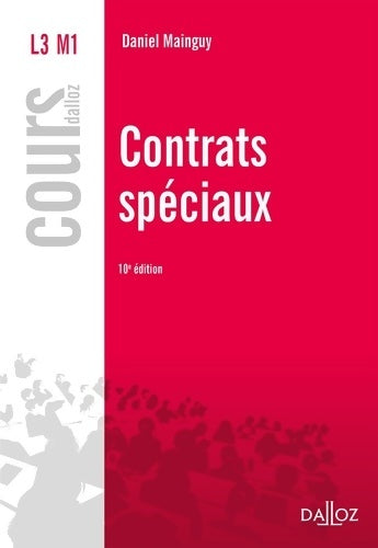 Livrenpoche : Contrats spéciaux - Daniel Mainguy - Livre