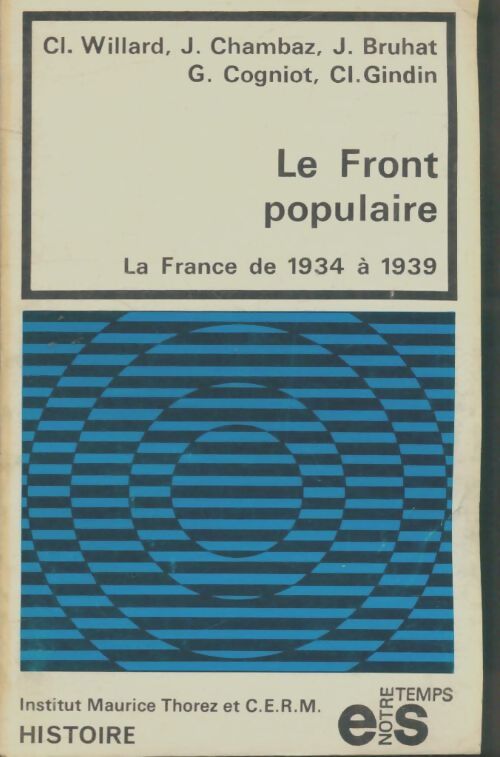 Livrenpoche : Le front populaire - Collectif - Livre