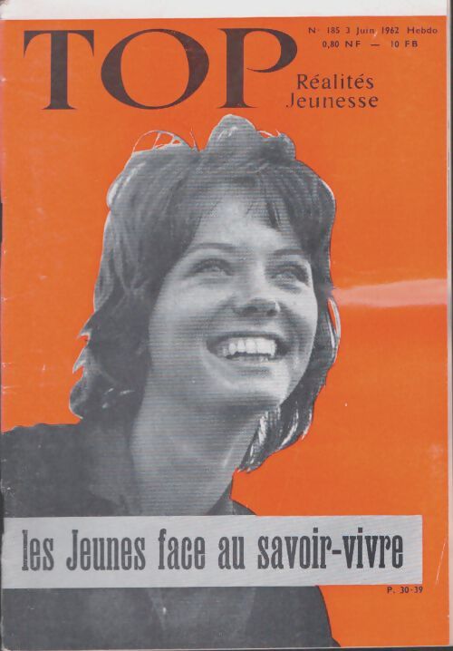 Livrenpoche : Top réalités jeunesse n°185 : Les jeunes face au savoir-vivre - Collectif - Livre