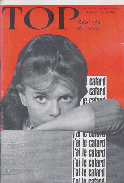 Livrenpoche : Top réalités jeunesse n°187 : J'ai le cafard - Collectif - Livre