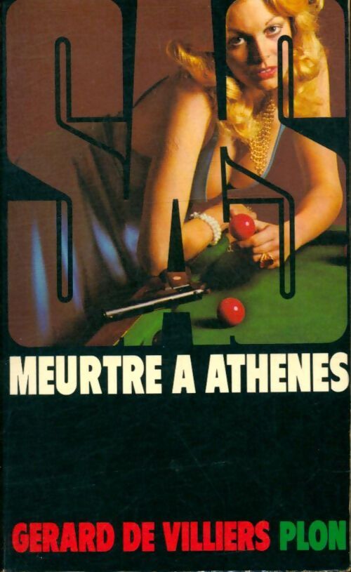 Meurtre à Athènes - Gérard De Villiers - Livre