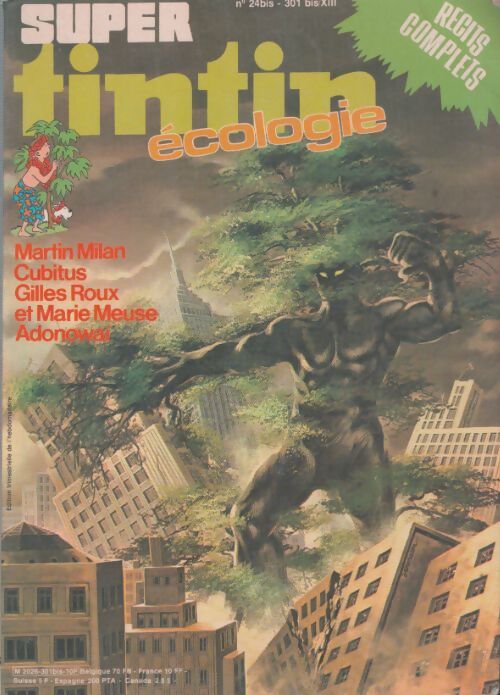 Livrenpoche : Super Tntin n°24 bis - 301 bis/XIII : Ecologie - Collectif - Livre