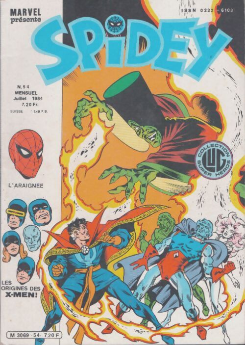Livrenpoche : Spidey n°54 - Collectif - Livre