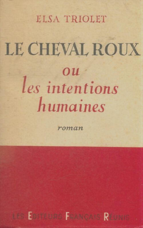 Livrenpoche : Le cheval roux - Elsa Triolet - Livre