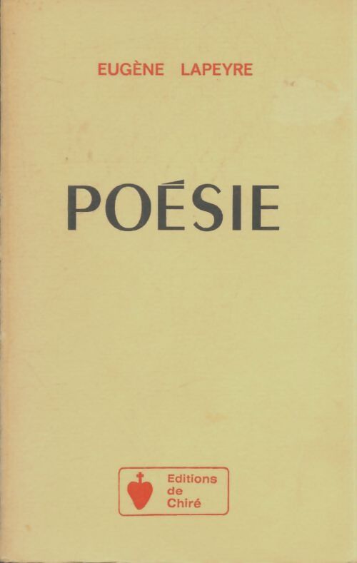 Livrenpoche : Poésie - Eugène Lapeyre - Livre