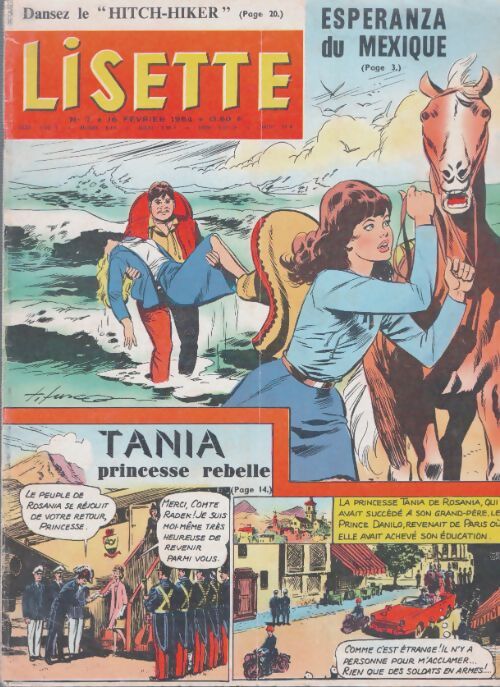 Livrenpoche : Lisette 1964 n°7 : Esperanza du Mexique - Collectif - Livre