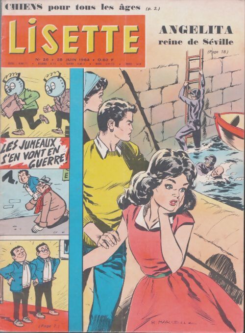 Livrenpoche : Lisette 1964 n°26 : Angelita reine de Séville - Collectif - Livre