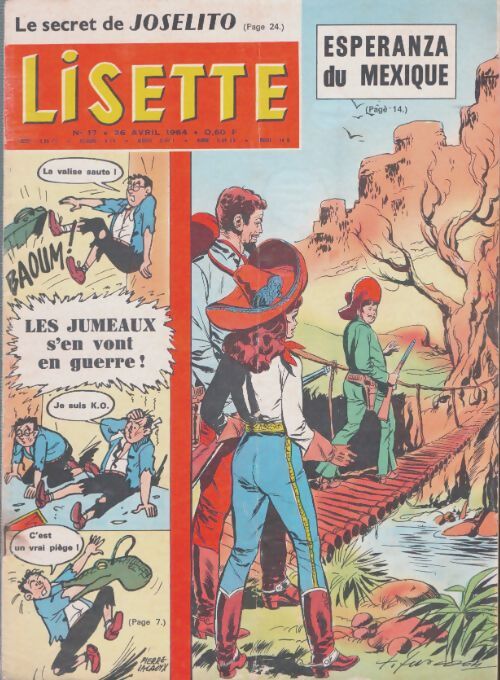 Livrenpoche : Lisette 1964 n°17 : Esperanza du Mexique - Collectif - Livre