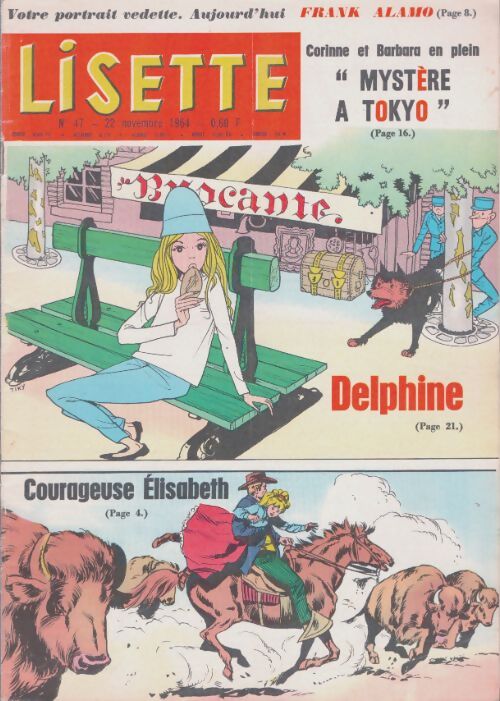 Livrenpoche : Lisette 1964 n°47 : Corinne et Barbara en plein mystère à Tokyo - Collectif - Livre