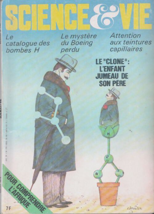 Livrenpoche : Science & vie n°730 : Le clone - Collectif - Livre