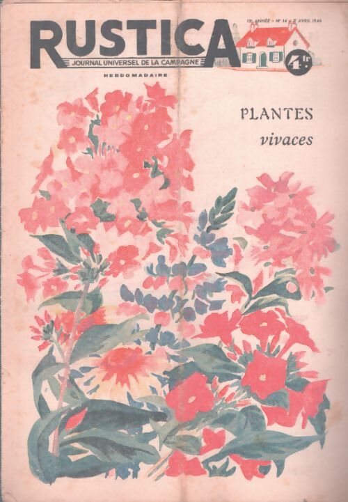 Livrenpoche : Rustica 19e année n°14 : Plantes vivaces - Collectif - Livre