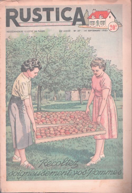 Livrenpoche : Rustica  25e annéen°14 : Récoltez soigneusement vos pommes - Collectif - Livre