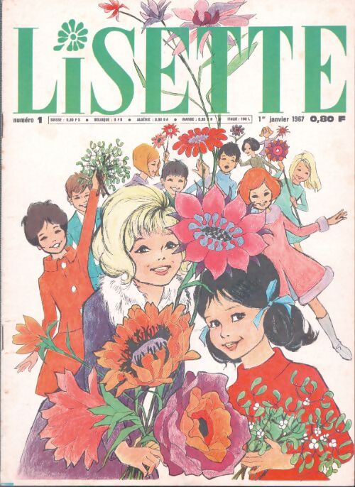 Livrenpoche : Lisette 1967 n°1 - Collectif - Livre