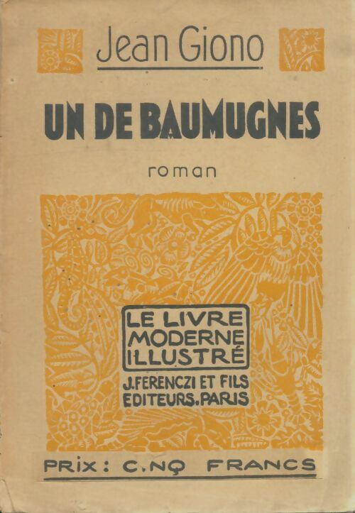 Livrenpoche : Un de Baumugnes - Jean Giono - Livre