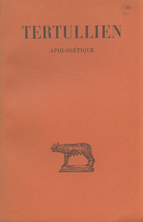 Livrenpoche : Apologétique - Tertullien - Livre