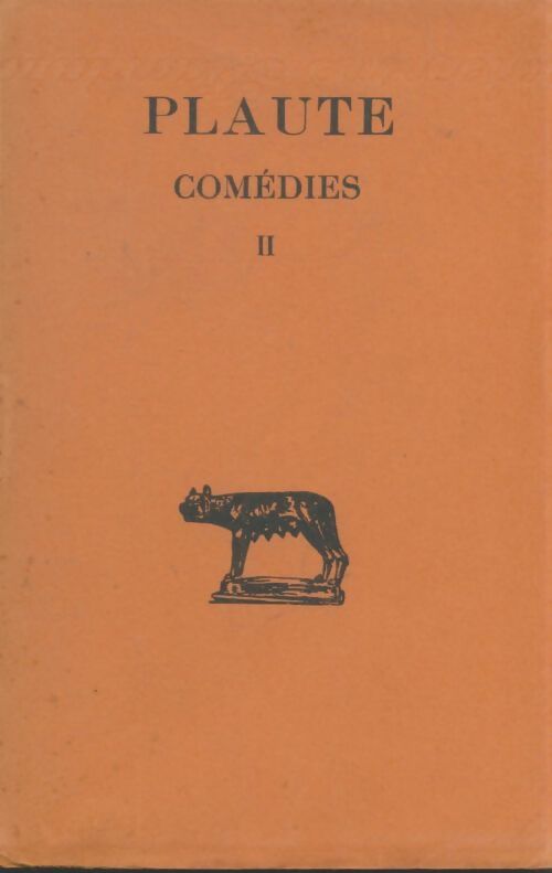 Livrenpoche : Comédies Tome II - Plaute - Livre