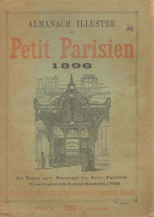 Livrenpoche : Almanach illustré du petit Parisien 1896 - Collectif - Livre