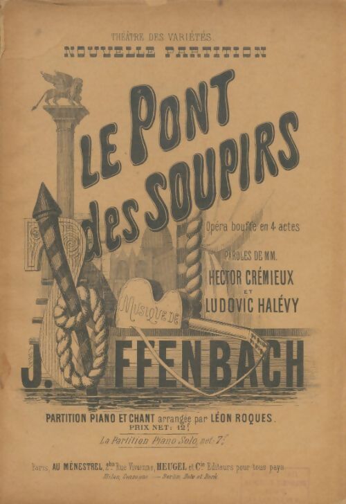 Livrenpoche : Le pont des soupirs - Hector Crémieux - Livre