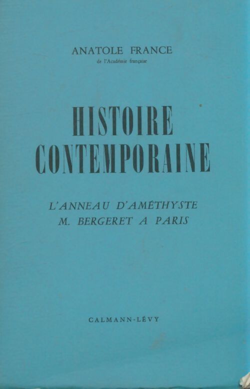 Livrenpoche : Histoire contemporaine Tome II - Anatole France - Livre