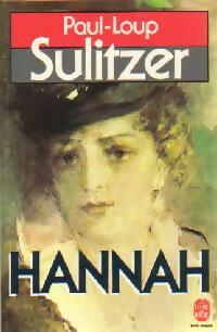 Hannah - Paul-Loup Sulitzer - Livre