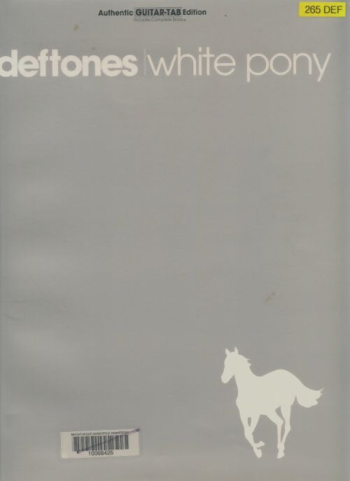 Livrenpoche : Deftones : White pony - Collectif - Livre