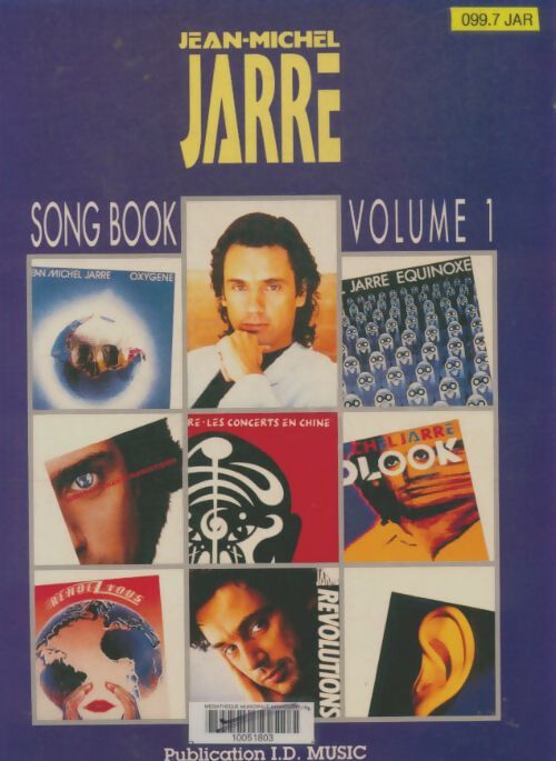 Livrenpoche : Jean-Michel Jarre song book Tome I - Jean-Michel Jarre - Livre