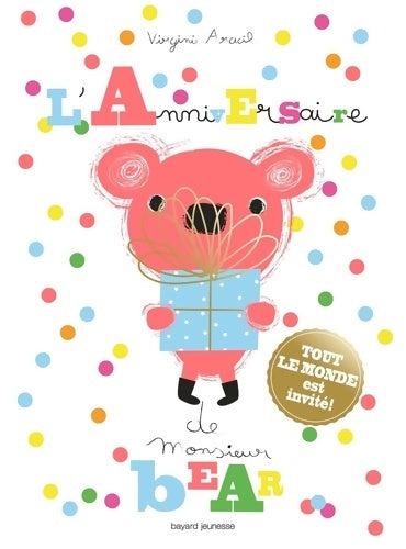 Livrenpoche : L'anniversaire de M. Bear : Un livre à flaps - Virginie Aracil - Livre