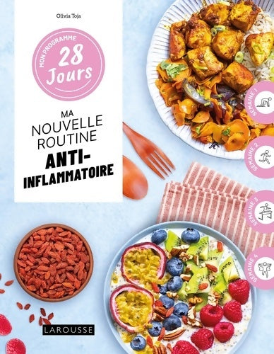 Livrenpoche : Mon programme 28 jours : Ma routine anti-inflammatoire - Olivia Toja - Livre