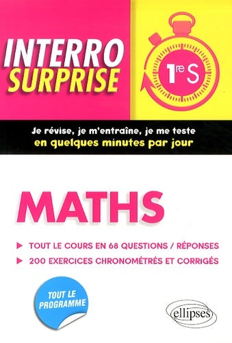 Livrenpoche : Maths 1ère S - Michel Radanne - Livre