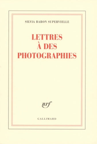 Livrenpoche : Lettres à des photographies - Silvia Baron Supervielle - Livre