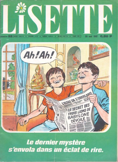 Livrenpoche : Lisette 1967 n°22 - Collectif - Livre