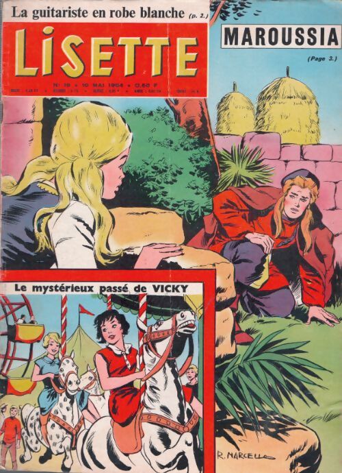 Livrenpoche : Lisette 1964 n°19 : Maroussia / Le mystérieux passé de Vicky - Collectif - Livre