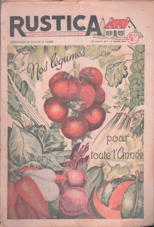 Livrenpoche : Rustica 20e année n°5 - Collectif - Livre