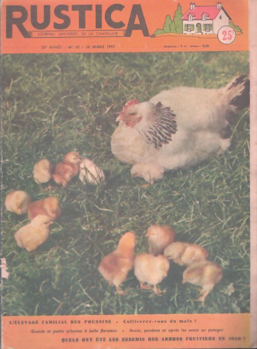 Livrenpoche : Rustica 30e année n°10 - Collectif - Livre