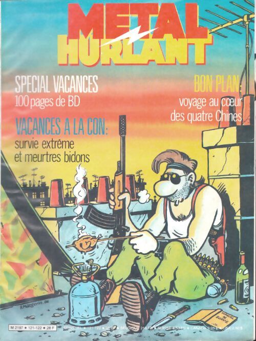 Livrenpoche : Métal Hurlant n°121-122 : Spécial vacances - Collectif - Livre